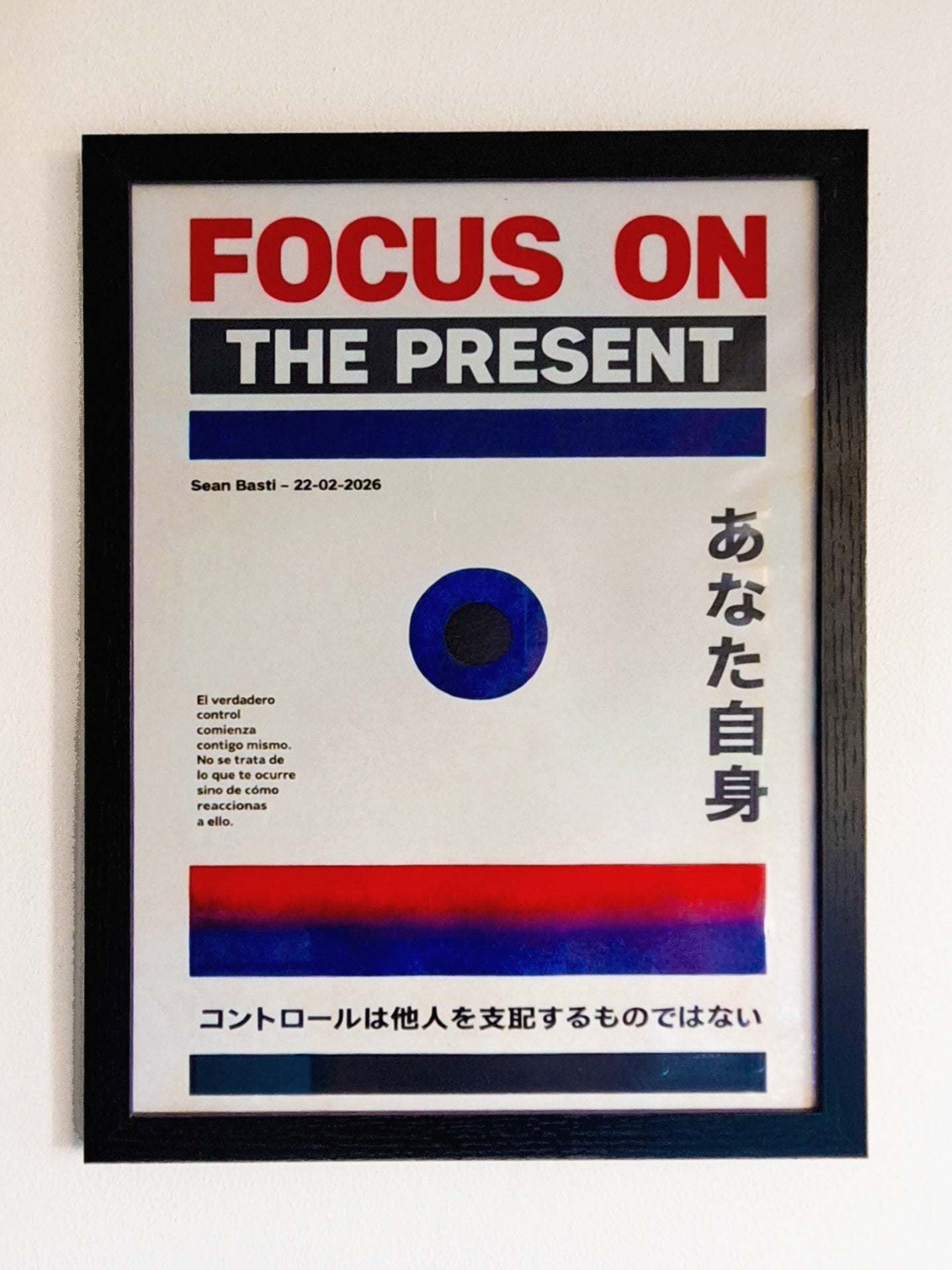 Focus on the Present — Edición Aitios 01