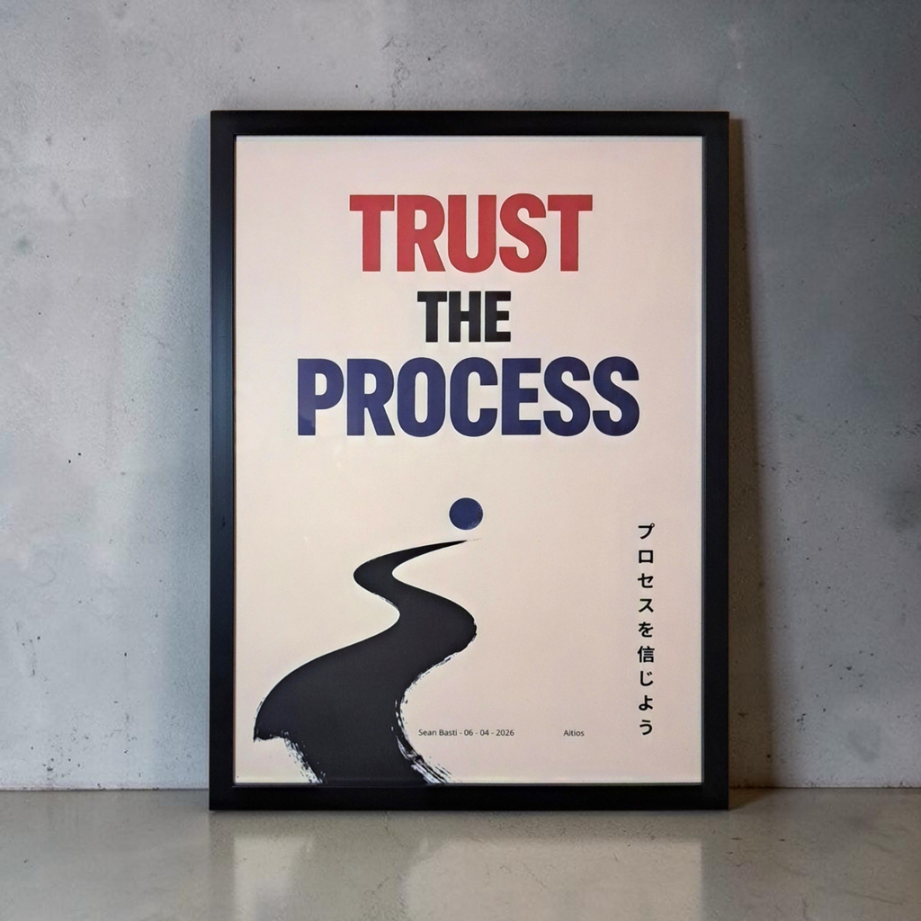 Poster - Trust the process