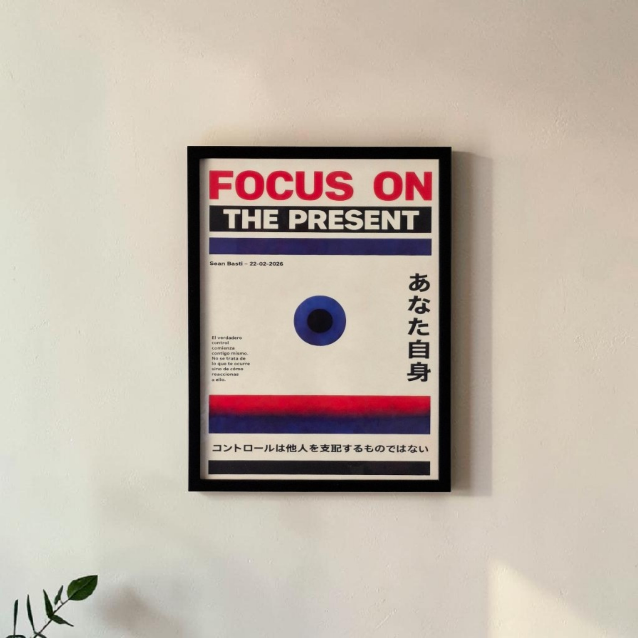 Poster - Focus on the Present