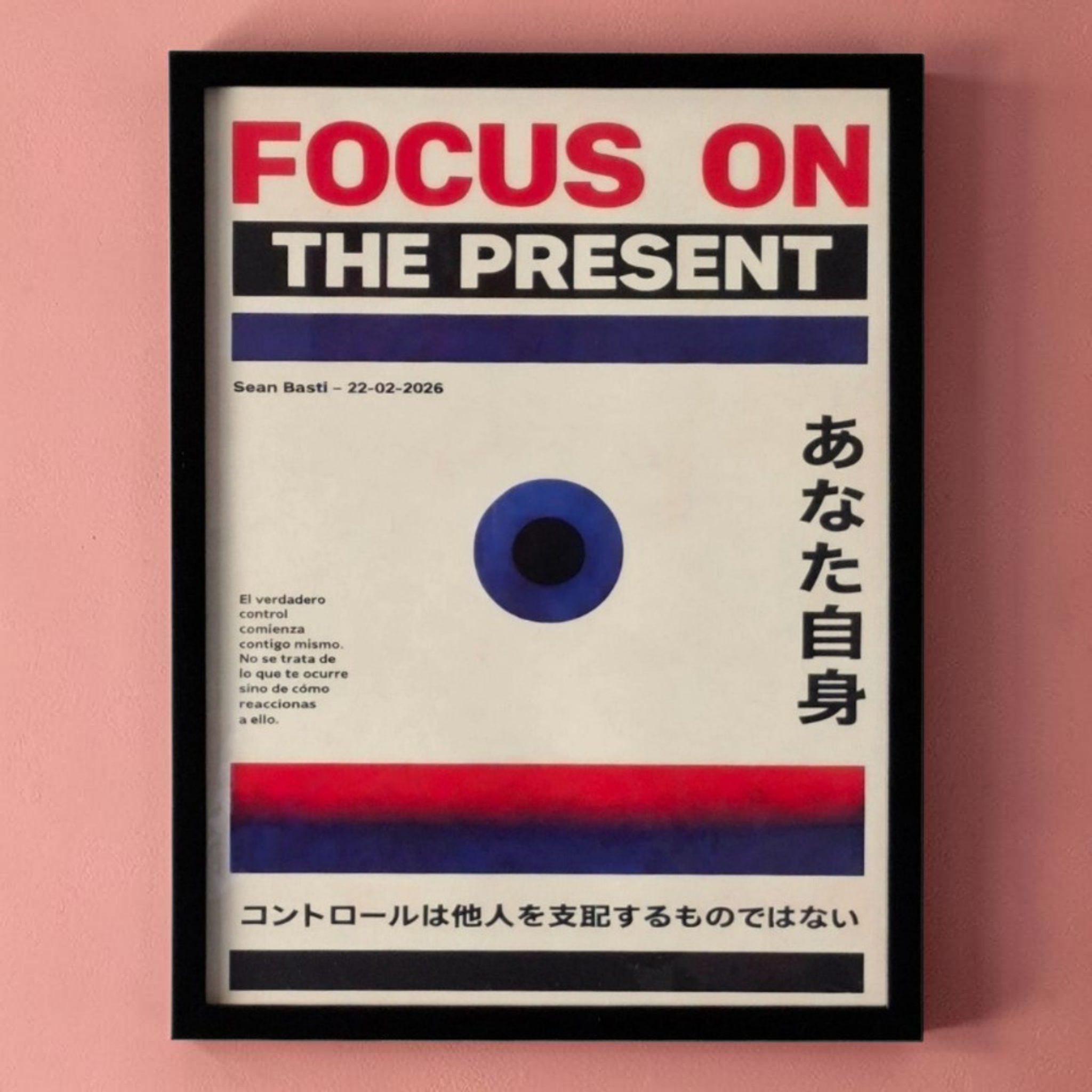 Poster - Focus on the Present