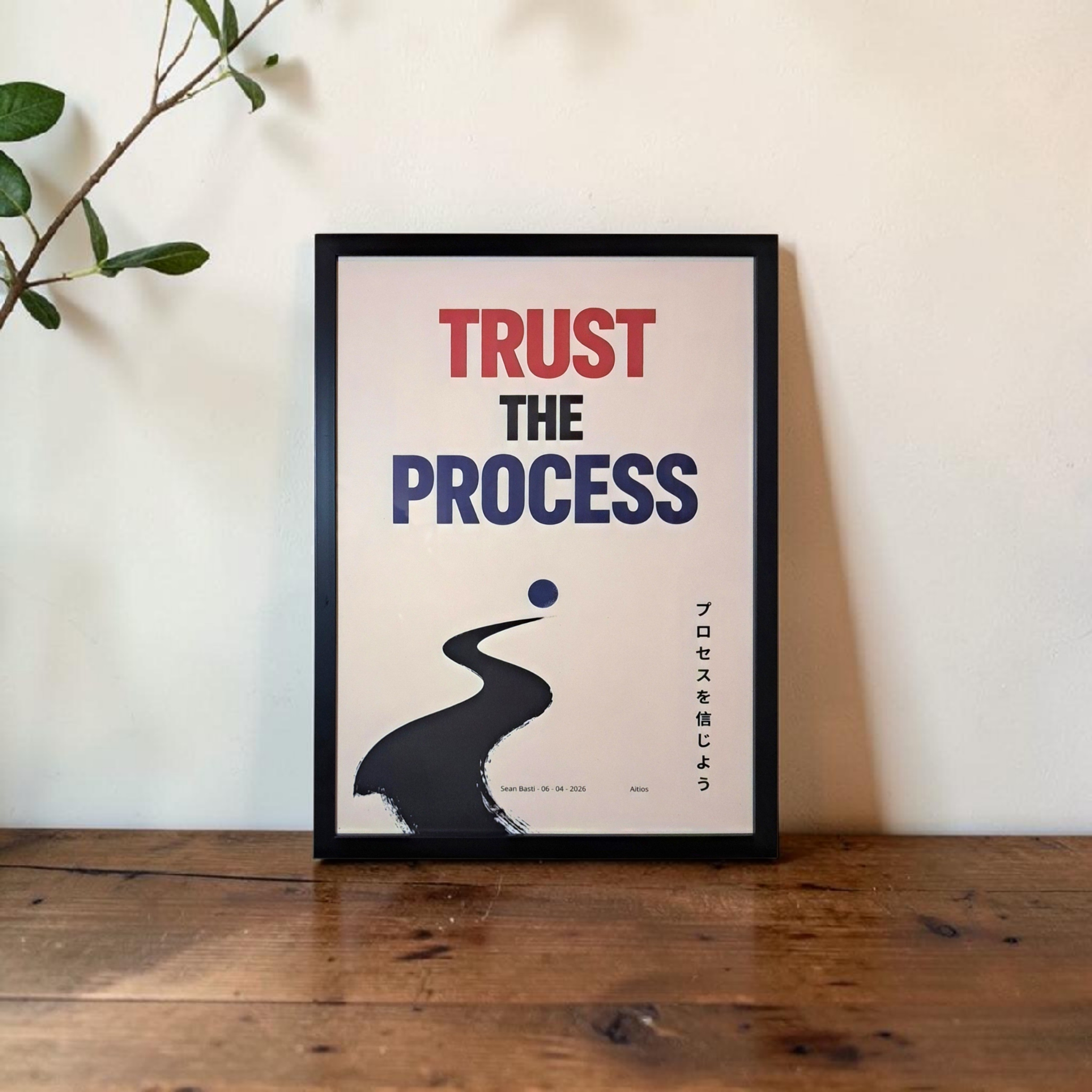 Poster - Trust the process