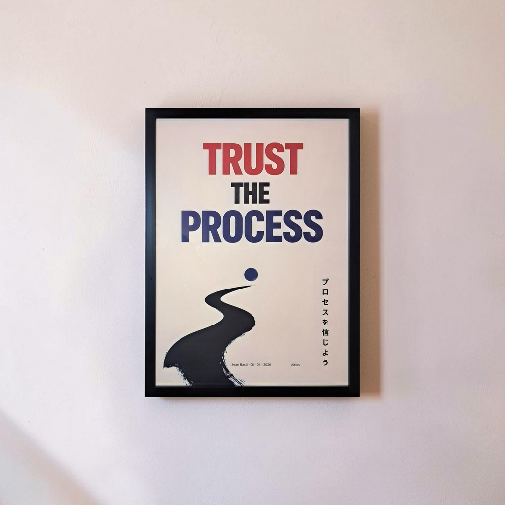 Poster - Trust the process