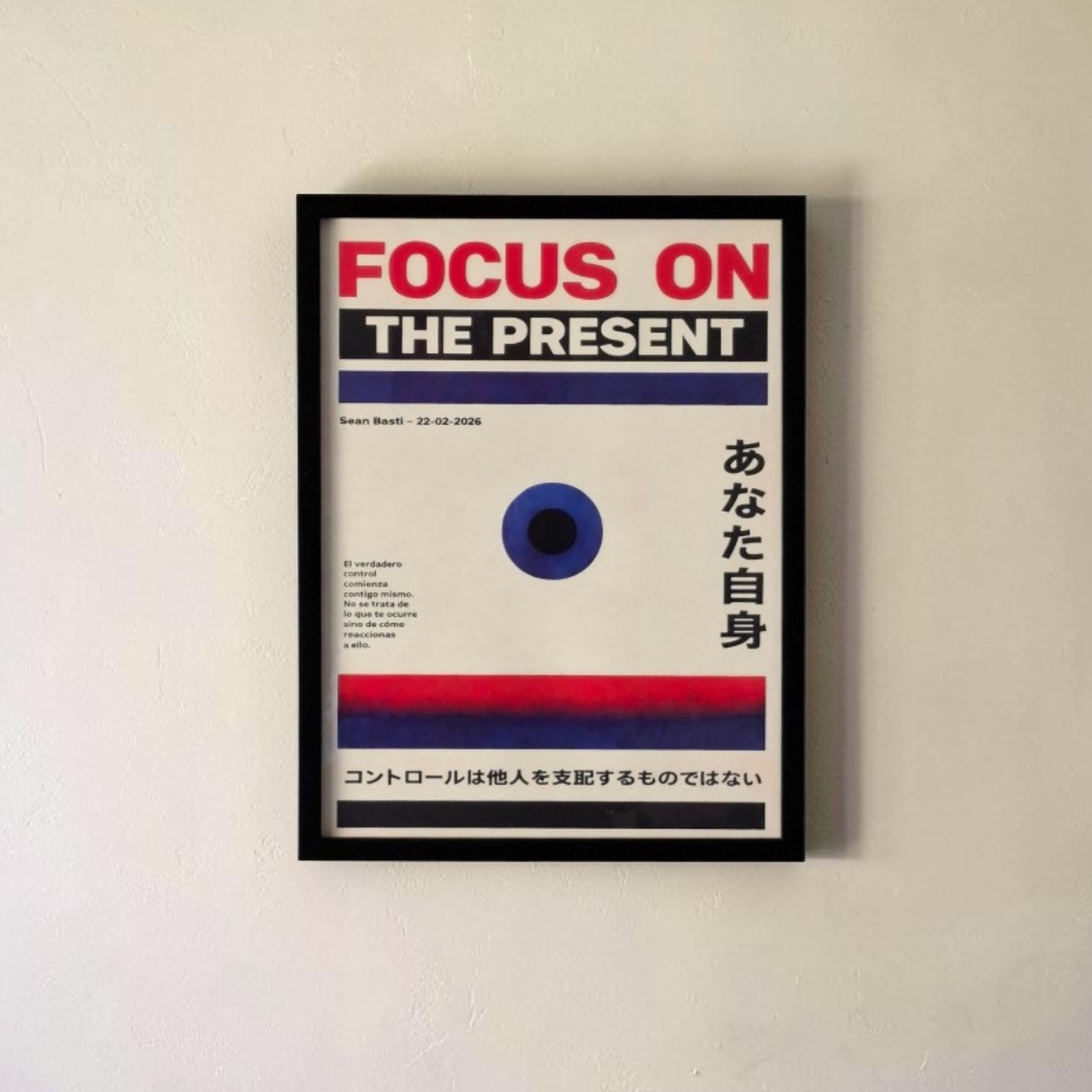 Poster - Focus on the Present